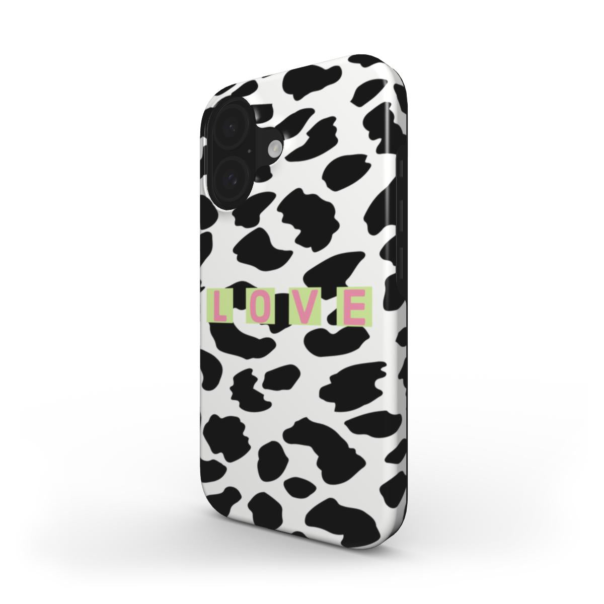 Leopard Print Love Tough Case