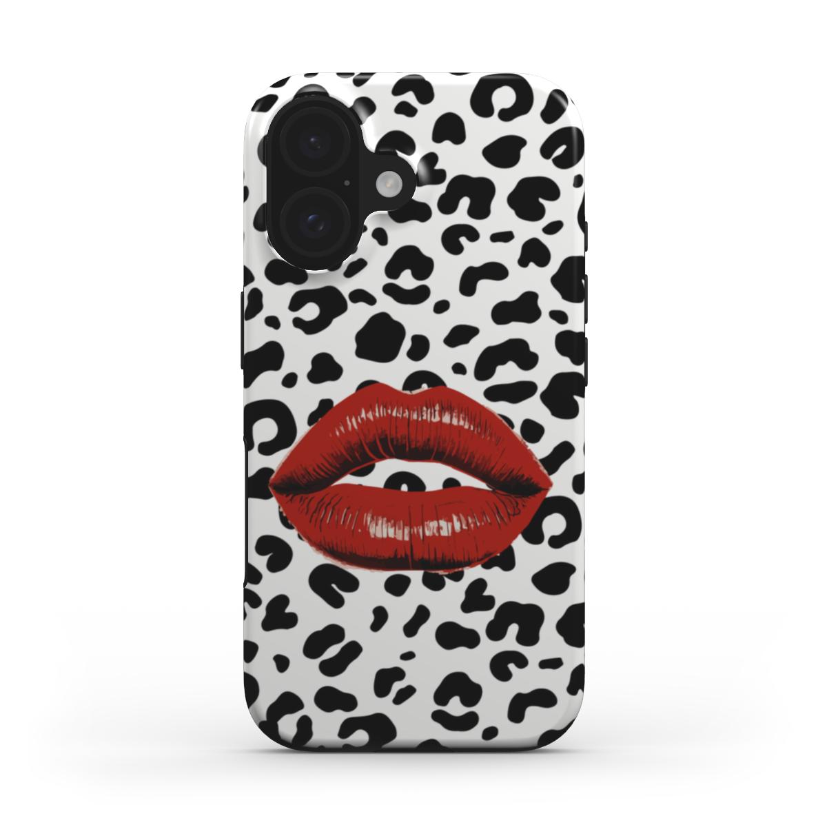 Leopard Print Lips MagSafe Tough Case