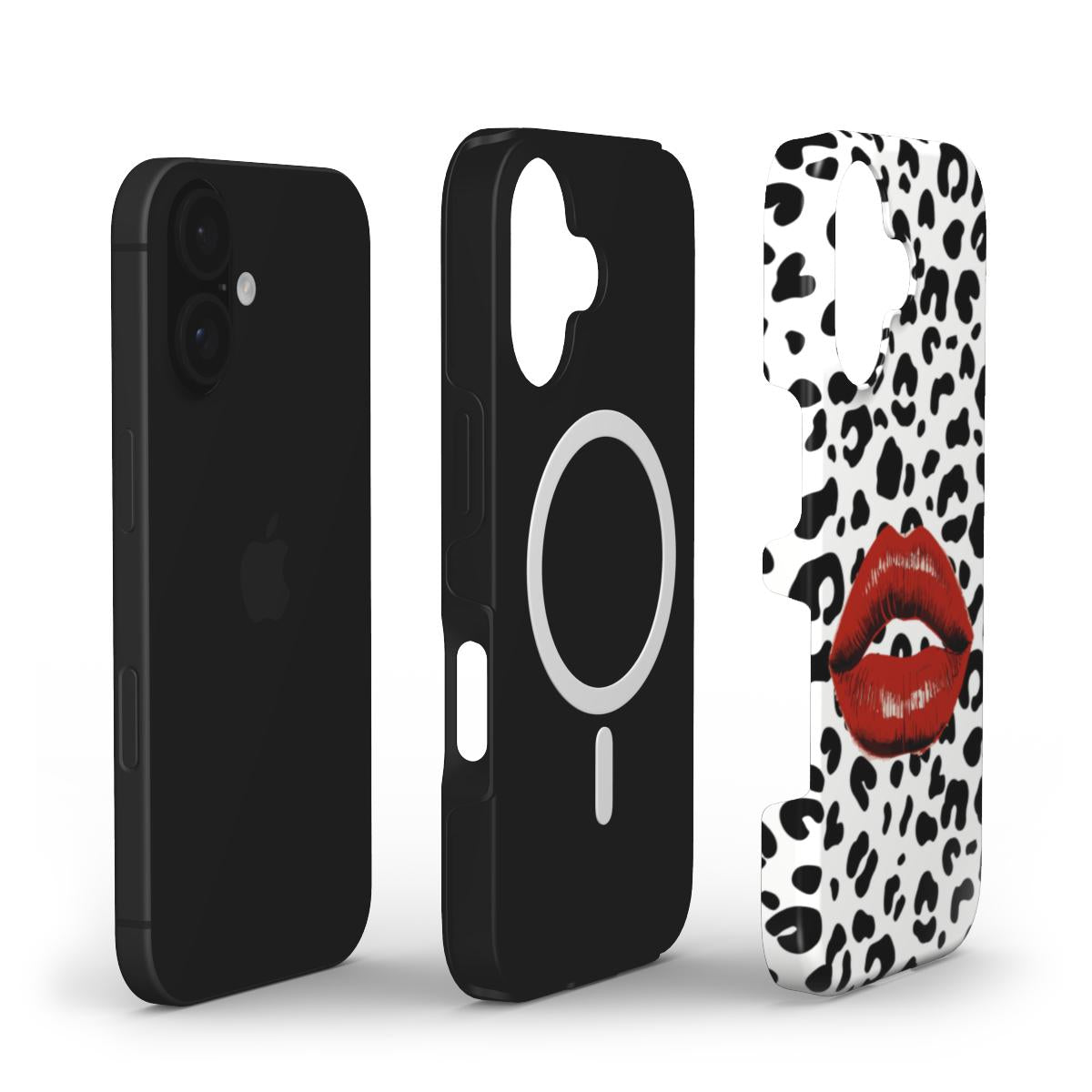 Leopard Print Lips MagSafe Tough Case