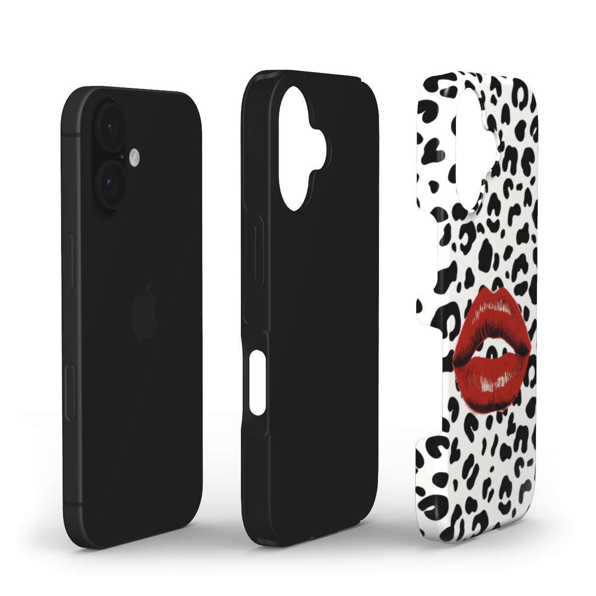 Leopard Print Lips Tough Case